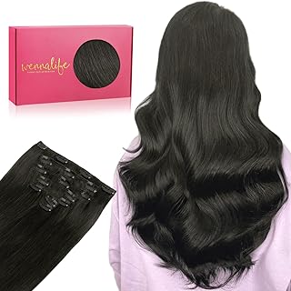 Hair extensions with clips 70g 22 natural black inch.. DIAYTAR NIGERIA connects you with endless possibilities through our affordable e-commerce platform.