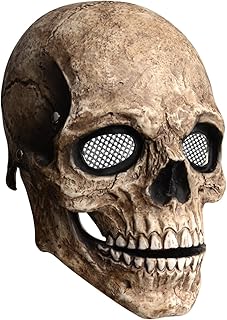 Complete Mobile Domari skull mask, scary skeleton mask of Halloween masquerade, frightening helmet for the Halloween party and the decoration of the festival.. Shopping made simple with DIAYTAR NIGERIA's vast selection and budget-friendly nationwide delivery.