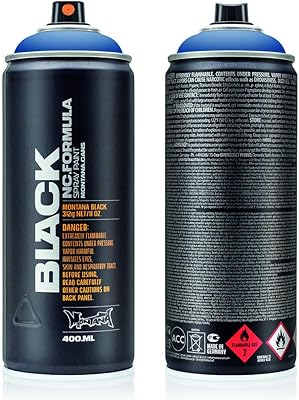 Montana Black aerosol paint, mat finish, 400 ml pot, color: BLK5270 - Black.. DIAYTAR NIGERIA: Your one-stop e-commerce destination with affordable prices and nationwide delivery in 5-8 days.