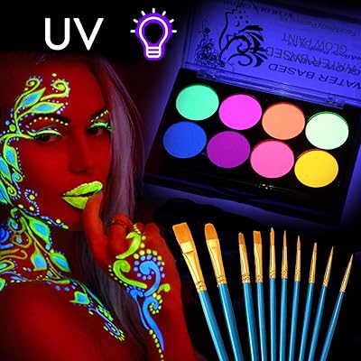 CC Beauty Glow in the Dark UV painting for the face and body.. Experience the convenience of online shopping with DIAYTAR NIGERIA's reliable 5-8 day delivery service.