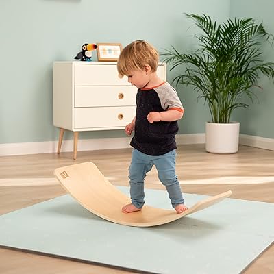 TP686 Active Wooden Balance Plate Interior Tots for children 18 months and more, wood.. Looking for great deals without compromising on quality? DIAYTAR Nigeria brings you thousands of top products at affordable rates, delivered straight to your doorstep.