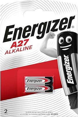 Piles energizer a27, pile alcaline 27 ah 12 v, paquet de 2.. DIAYTAR NIGERIA: Revolutionizing how Nigerians shop with affordable prices and prompt delivery services.