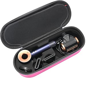 Ralesoco rigid case for Dyson Super Sonic/Fuchsia hairdryer-Compatible with hair dryer accessories (dark pink).. Shop smarter with Nigeria's premier e-commerce platform, featuring affordable products delivered nationwide.