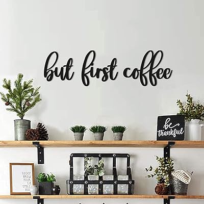 Wooden panels to decorate coffee and kitchen with the sentence.. Everyday deals, every category — only on DIAYTAR Nigeria.