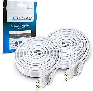 Philips Hue LightStrip PHILIPS PLUS STRIISSORI CABLE (1 meter, pack of 2, white).. Shop smarter with DIAYTAR NIGERIA's comprehensive catalog and budget-friendly 5-8 day delivery.