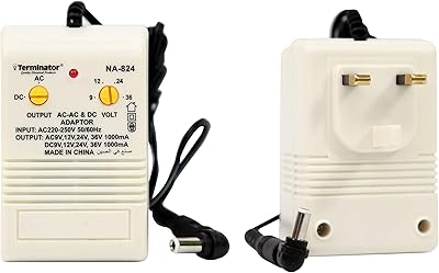 AC converter to DC 9V 12V 24V 36V controlled voltage 1000MA with socket.. Shopping has never been easier — DIAYTAR Nigeria delivers it all in 5–8 days.