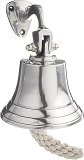 Hampton Nautical 3 x Glass-101 Chrome Hanging Ship and Bell 6 ".. Explore the biggest product variety online — only at DIAYTAR Nigeria.