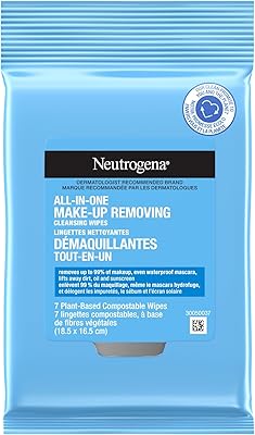Face for all-in-one neutrogena, alcohol-free wipes, 7 pieces (travel format).. Experience shopping freedom with DIAYTAR NIGERIA's vast selection and 5-8 day nationwide delivery service.