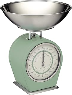 Living Nostalgia mechanical balance, 4 kg, green, in a gift box.. DIAYTAR NIGERIA: Simplifying access to thousands of products with affordable nationwide shipping.