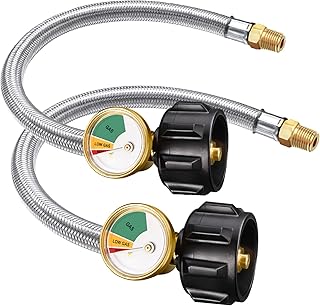 Batiogem gas connector, 15 inch, 1/4 NPT, QCC, 250 PSI.. Fast delivery, fair prices, and full variety — only on DIAYTAR Nigeria.