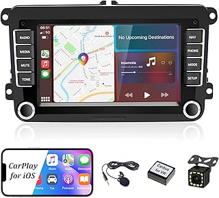 Autradio Android 10 with Apple Carplay for Volkswagen Jetta Beetle Tiguan Passat Golf Seat Polo Skoda Octavia, 7 -inch touch screen with Bluetooth, reversing camera, GPS, WiFi, SWC, FM audio receiver.. Get what you need, when you need it — DIAYTAR Nigeria delivers fast.