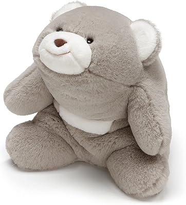 Gonde Snuffles plush bear, from 1 year, gray, 10 inches.. DIAYTAR NIGERIA combines the largest product selection with affordable prices and reliable delivery.
