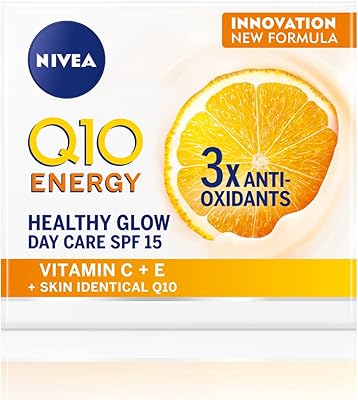 Nivea face moisturizing day cream, Q10 Plus C anti-wrinkle + energy, vitamin C, 50 ml.. DIAYTAR NIGERIA transforms desires into deliveries with our affordable prices and dependable shipping.