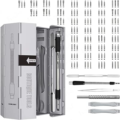 Precision screwdriver game 128 in 1, Kit of professional magnetic repair tools for computer, laptop, xbox, macbook, game console.. DIAYTAR NIGERIA: Making quality products accessible to all Nigerians at affordable prices.