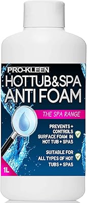 Pro -Kleen Hot Tub & Spa Anti Foam 1L - Anti -foam for spas and spas - Suitable for all spas and spas - Easy to use.. Shop with ease at DIAYTAR NIGERIA, Nigeria's premier e-commerce platform offering budget-friendly shipping.