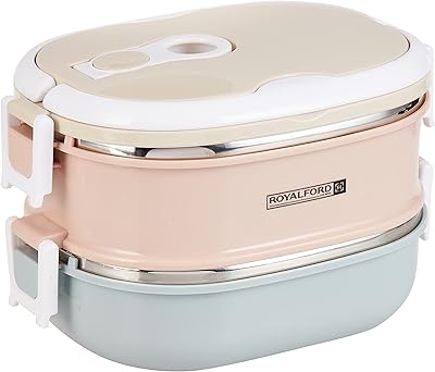 Rectangular lunch box Two Royal Ford 1800 ml layers RF9269.. DIAYTAR NIGERIA revolutionizes e-commerce with our affordable prices and dependable delivery timeframes.