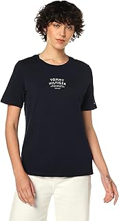 Short sleeve t-shirt and c Tommy Hilfiger for Women.. Save time and money with DIAYTAR Nigeria’s online store.