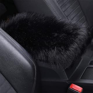 Central car console of universal size car for SUV/truck/car, car armrest cover in real sheep fur, car armrest cover.. DIAYTAR NIGERIA: Connecting Nigerians with their needs through affordable prices and 5-8 day shipping.