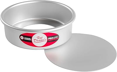 Fat Daddios cheesecake pan with removable base, silver, 6 "x 2" PCC-62.. Quality and convenience delivered — shop DIAYTAR Nigeria now.