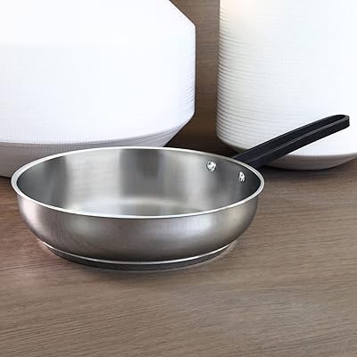 Agostini Rossetti® 20 cm stainless steel frying stove | Robust 18/10 frying stove with bronze handle | designed in Italy, is suitable for induction.. DIAYTAR NIGERIA makes quality accessible to all with our affordable prices and quick delivery service.