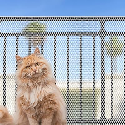 Balcony chat anti-drop net, cat fence, baby safety net, children's screen protection, pet bed (2.2x16.4 feet).. DIAYTAR NIGERIA: Where online shopping becomes effortless with budget-friendly nationwide delivery.