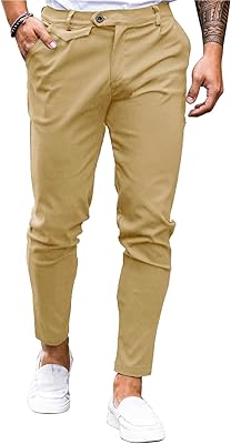 Extensible chino pants slim cut in front, slim cut, united casual pants for men.. Experience retail therapy without the financial stress at DIAYTAR NIGERIA's affordable e-commerce platform.