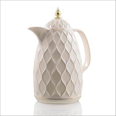 ROS -2323 thermal thermal thermal for coffee - thermos (1.5 l, broken white A01).. DIAYTAR NIGERIA transforms online retail with unbeatable prices and consistent delivery timeframes.