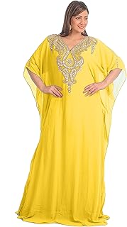 Long Caftan Dress Frasha in Multicolored Georgette fabric, single size (length 58 inch).. Transform your shopping experience with DIAYTAR NIGERIA's vast product selection delivered at unbeatable prices.