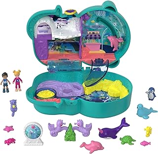 Mini Aquarium Polly Pocket Otter with Micro and Nicholas 5 dolls.. Experience the power of choice with DIAYTAR NIGERIA's vast catalog and affordable 5-8 day delivery.
