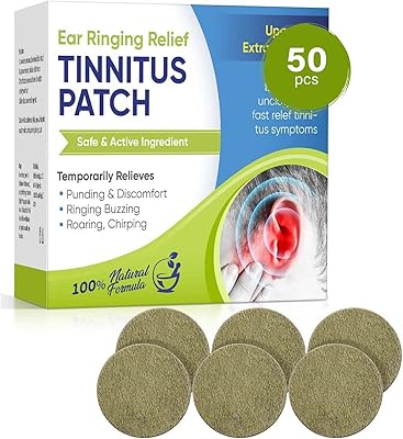 Tinnitus relief patches, relief of the tinnitus of the annular ear, natural formula based on plants for the treatment of tinnitus for hearing loss, relieves and improves hearing and increased blood, 50 pieces.. Get access to thousands of affordable products only on DIAYTAR Nigeria.