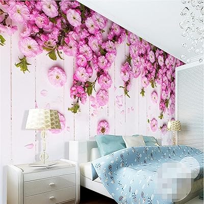 3D Korean 3D Romantic Wallpaper Fond Sakura Hot Rose Sakura, Wall wallpaper.. DIAYTAR NIGERIA makes quality accessible with low prices and reliable 5-8 day nationwide delivery.