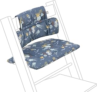 Classic triptrap cushion, tilting chair - can be worn with the triptrap chair and high chair for more support and comfort, machine washable - adapts to all triprap chairs.. DIAYTAR NIGERIA transforms dreams into deliveries with our affordable prices and 5-8 day shipping.