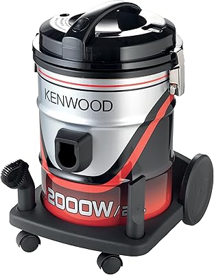 Kenwood 2000 watt drum vacuum cleaner with 8 -meter -long food cord and removable and washable filter - Multi -surfes for the house and the VDM40.00br office.. Your new favorite way to shop online — DIAYTAR Nigeria.