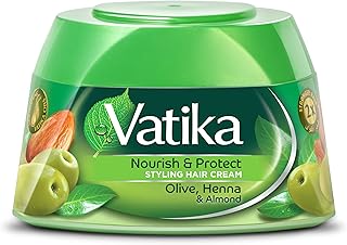 Vatika Nourish & Protect Crème Style Henna, Almonds and Aloe Vera, 140 ml.. DIAYTAR NIGERIA transforms dreams into deliveries with our affordable prices and 5-8 day shipping.