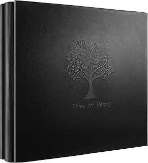 4x6 600 pockets photo album, black leather blanket, very large capacity for wedding, birthday, valentine's house, can contain 600 horizontal and vertical photos in tree pattern.. Why waste time in traffic when you can shop online at DIAYTAR Nigeria? Enjoy convenience, unbeatable prices, and prompt delivery anywhere in Nigeria.