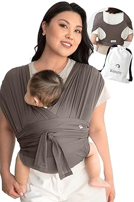 Koni Air Mesh baby carrier, baby carrier easy to wear and wrap, perfect for newborns up to 44 lb, (Moka, size xxxl).. From household needs to gadgets, DIAYTAR Nigeria has it all.