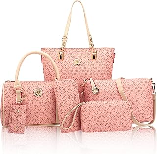 Bags For Women Tout Tout Shortbar Bags Handle Bag Bag Bases Business Bag Pocket Handbag In a Beautiful Multifunctional Together 6 Pieces Gift.. DIAYTAR NIGERIA: Bridging the gap between consumers and quality products with affordable nationwide shipping.
