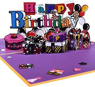 3D Pop-up Pop-up Birthday Card, Pop-Up Birthday Cards for Men and Women, includes an envelope and a note card.. Unlock endless possibilities with DIAYTAR NIGERIA's affordable marketplace and reliable delivery service.