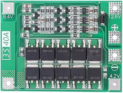 Lithium battery protective card 3S 40A 11.1V 12.6V 18650 BMSP with balanced LI -ion battery module for 3.7V lithium battery - electronic components.. Shop across categories at DIAYTAR NIGERIA with the confidence of affordable prices and delivery within 8 days.