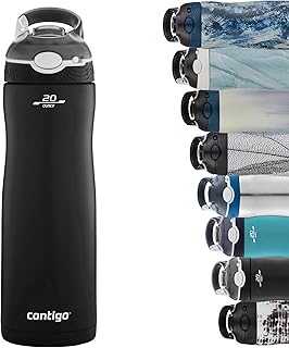 Bottle of Water Contigo Ashland Chill with straw keeps cold drinks.. DIAYTAR NIGERIA: Bringing quality products to your doorstep at prices that won't break the bank.