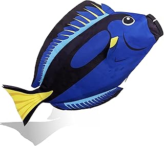 Madrona Brands air handle in the shape of tropical fish blue tang - durable outdoor decoration to hang 30 inches.. Get more, save more — only on DIAYTAR Nigeria.