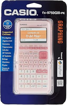 Graphic calculator Casio Rose FX-9750giii (FX-9750GIII-PK).. DIAYTAR NIGERIA makes quality accessible to all with our affordable prices and quick delivery service.