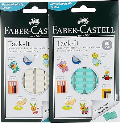 Faber-Castell Take IT reusable adhesive paper, green/white, pack of 2.. Transform how you shop with DIAYTAR NIGERIA's vast selection and budget-friendly delivery options.