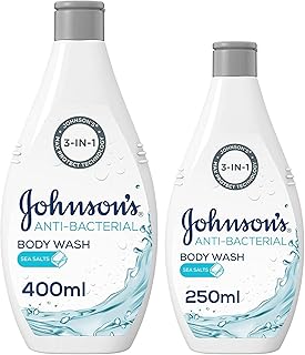 The packaging can vary - Antibacterial seabed Johnson's Baby Wash 400 ml + 250 ml.. DIAYTAR NIGERIA puts thousands of products at your fingertips with affordable prices and delivery within a week.