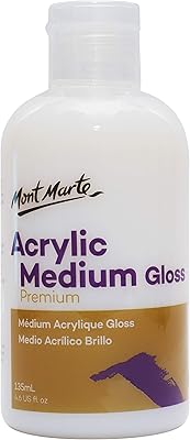 Acrylic varnish medium Monte Marte - 135 ml (white).. Unlock endless possibilities with DIAYTAR NIGERIA's affordable marketplace and reliable delivery service.