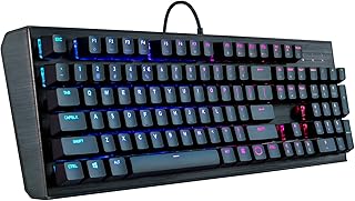 Mechanical game keyboard Cooler Master CK552 with Red Gateron switch and RVB backlight - Pure black, full size.. Discover the convenience of DIAYTAR NIGERIA's vast e-commerce platform with delivery in just 5-8 days.