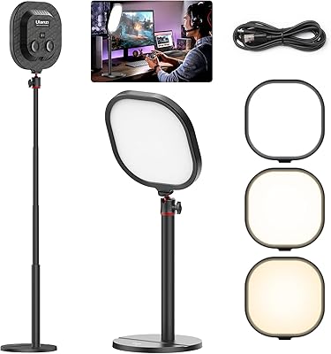 Extensible LED pocket lamp Vegem K7 for office, house, office, 360 -degree live broadcast with broadcasting plate, professional studio lighting technology for makeup photography, video, games.. DIAYTAR NIGERIA: Your partner in affordable online retail with reliable shipping across Nigeria.