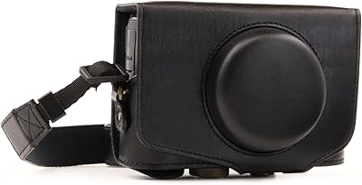 Mega Gear leather camera bag with strap mg1173.. Make shopping fun and stress-free with DIAYTAR Nigeria.