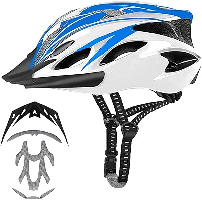Bicycle helmet for men and women, bicycle helmet for adults with replacement pads and removable sun visor, ventilated cycling helmet with adjustable adjustment, bicycle helmet for adults, young people and mountain bikes.. Discover why DIAYTAR NIGERIA is the smart shopper's choice for affordable products delivered nationwide.