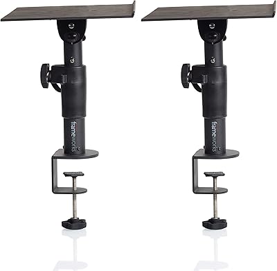 GATOR FRAMEWORKS Office Speaker - Set of 2 (GFWSPKSTMNDSKCMP).. DIAYTAR NIGERIA: Bringing quality products to every Nigerian home at prices everyone can afford.
